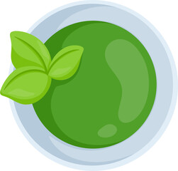 illustration vegetable juice