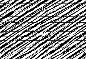 Obraz premium Vector seamless diagonal hatching pattern, black and white slanted lines, repeatable texture, black and white pattern, diagonal