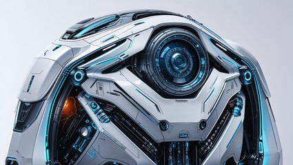 Zukünftige KI-AI unterstützt dem Mensch
