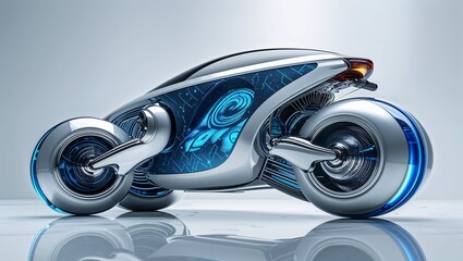 A1 Zukünftige Motorräder von KI -AI gefahren werden