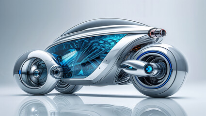 A1 Zukünftige Motorräder von KI -AI gefahren werden