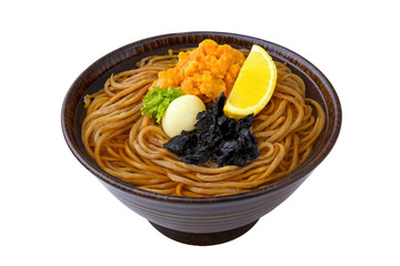 Soba &ndash; Korean Cold Buckwheat Noodles with Roe