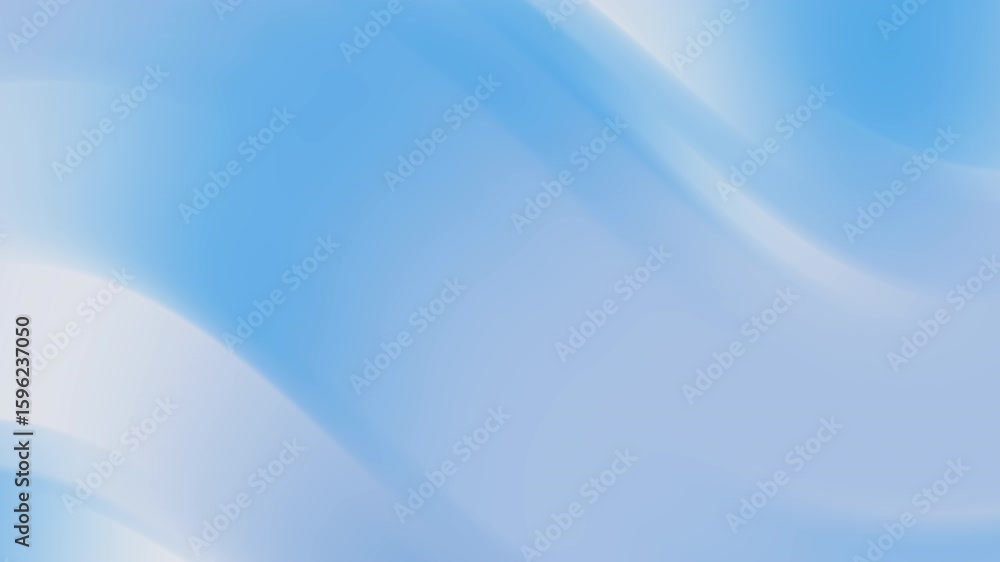 Aufkleber soft flowing light blue gradients create a calming scene. gentle curves and smooth transitions enhan