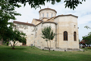 Fresco details from Hagia Sophia Church, Trabzon, Turkey
