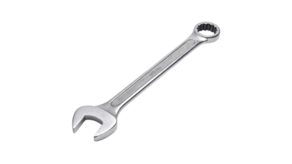 Combination Wrench Tool Isolated on Transparent Background