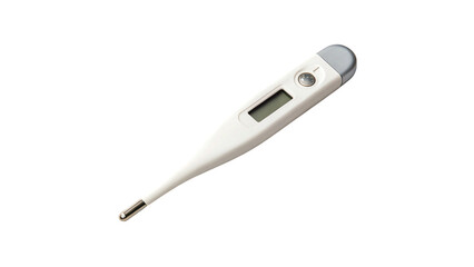 Digital Thermometer – Medical and Health Device Isolated on Transparent Background