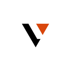 v logo vector