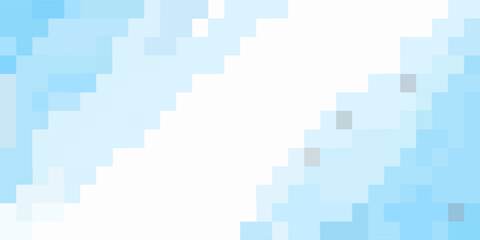 Gradient blue background. Geometric texture of light-dark blue squares. The substrate for branding, calendar, postcard, screensaver, poster, cover,eps10