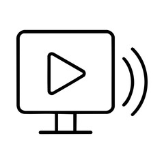 Interactive Media UI Icon with Smart Playback