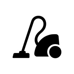 掃除機のシルエットアイコン｜Silhouette Icon of Vacuum Cleaner