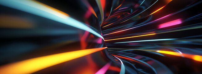 swirling time vortex, AI generated