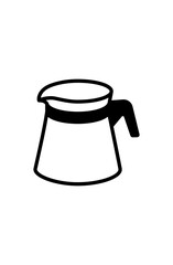 コーヒーサーバーのアイコン