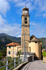 Capreno (Sori) - Church of San Pietro Genoa Liguria Italy