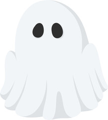 ghost halloween illustration