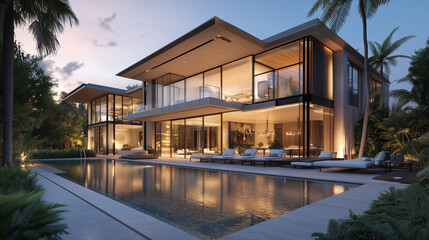Fototapeta premium villa