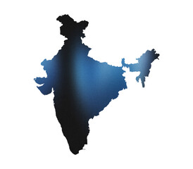 Multicolored political map of India in PNG format showing all states and union territories with clear boundaries and transparent background.