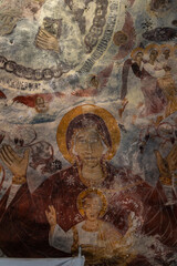 Sumela Monastery is a Greek Orthodox monastery and church complex. The structure and detailed frescoes were built in 386 AD.