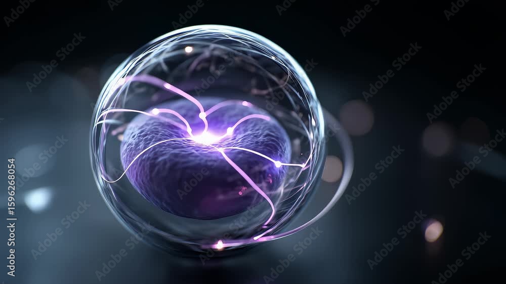 Poster future tech core intelligent data flow empowering innovation