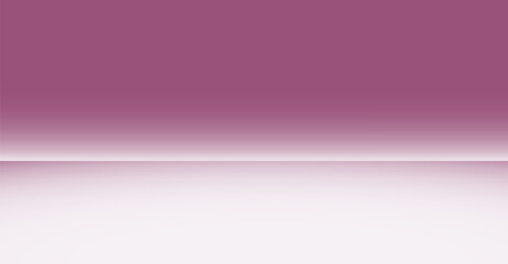 Gradient blending of plum, mauve, and white hues presents a linear perspective effect and a softly illuminated appearance, creating a serene and minimalist aesthetic