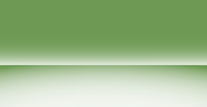 A serene gradient backdrop features soft shades of green transitioning to a lighter, almost white hue, creating a minimalist visual space with clean horizontal lines for a sense of calm