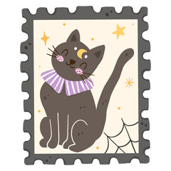 halloween stamp card