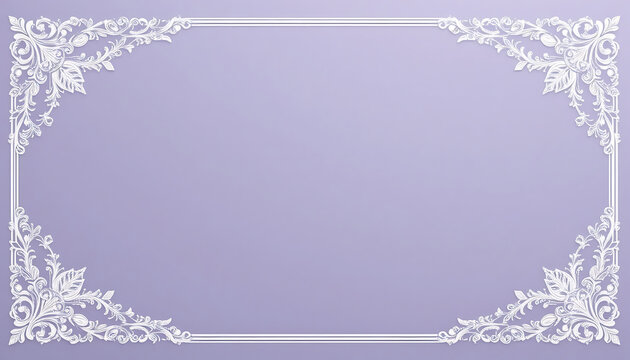 Purple background with snowflakes