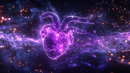 Cosmic heart