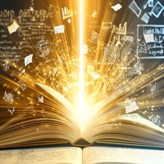 Illuminated Book Reveals Knowledge, Ideas, and Concepts with Rad