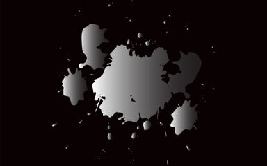 Watercolor stains. Vector illustration.Dirty artistic design elements.