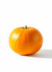 Bright Orange, Single Fruit Stock Photograph