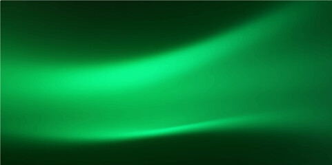 Green abstract background with light waves and digital gradient design wallpaper