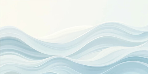 Abstract blue wave background with flowing water design and digital ocean texture