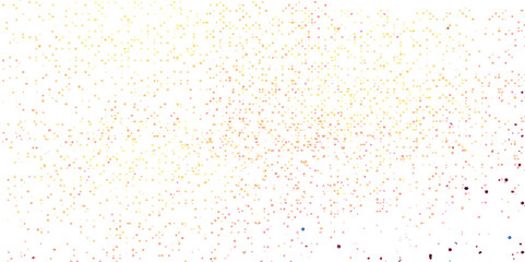 Abstract watercolor splashes create a colorful, textured grunge background with a vintage paper feel