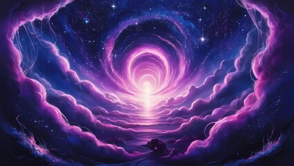 World of souls. AI generation