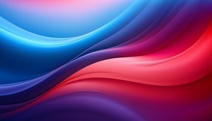 Fototapeta premium grainy gradient abstract background abstract background featuring blurred waves of red blue and purple colors blend
