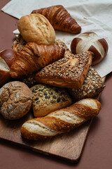Different types of German pastries