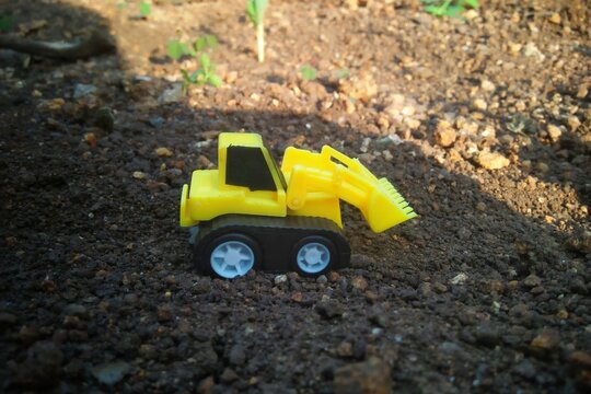 replica bulldozer vehicle