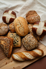 Different types of German pastries