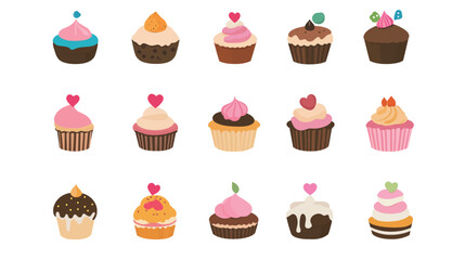 Simple cake icon vector graphic on white background, representing dessert, celebration, bakery, sweet treat, birthday, party, food, minimalistic design, and delicious pastry concept in clean line art 