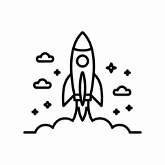 Rocket Launch Icon