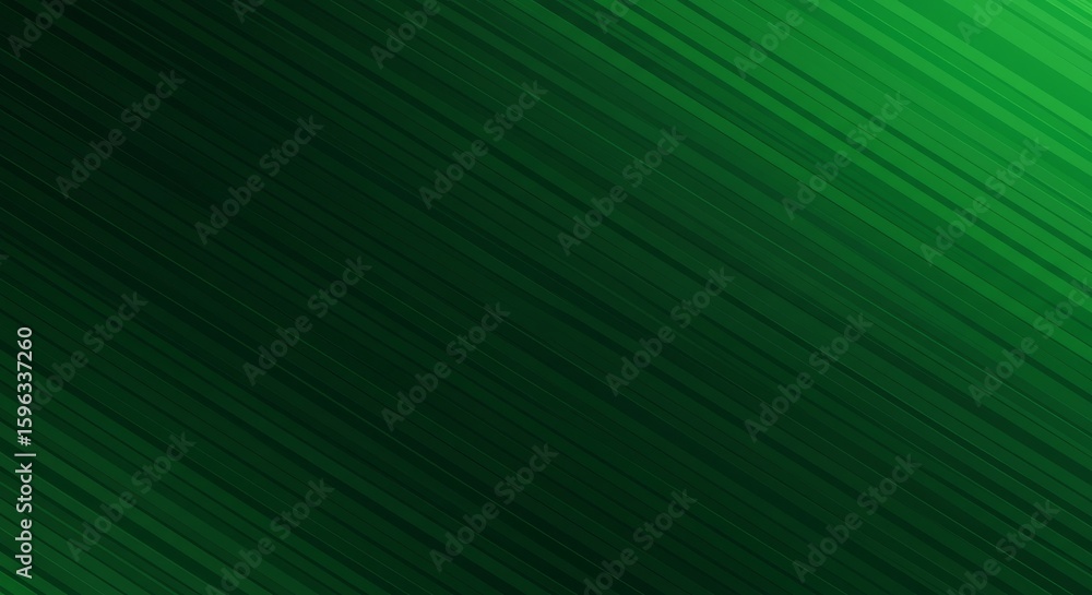 Aufkleber abstract green lines background with gradient effect