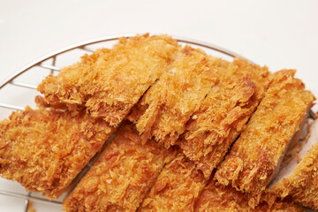  pork cutlet on a plate