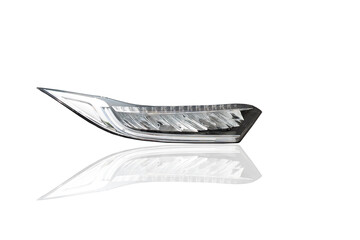 Car headlight system, led technology, new lighting technology with navigation and Look at the big way and open the automatic OA spare parts clipping part.