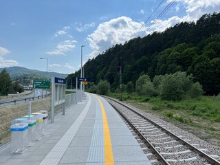 Muszyna stacja kolejowa lipiec 25  © Maciej G. Szling