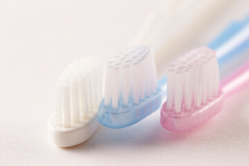 Toothbrush on white background