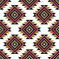 Geometric ethnic pattern. Geometric ethnic pattern, Navajo, Native American tribal fabric design for clothing, textile, wrapping, background, wallpaper, carpet, embroidery, print, vector, illustration