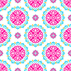 Mandala shapes design. Sari Indian pattern. Sari Indian oriental pattern. Floral Indian pattern. Design for background, wallpaper, art, carpet, mandala, floral pattern