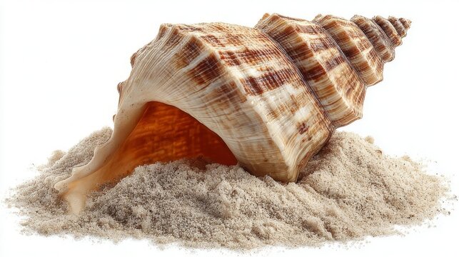 seashell on the beach