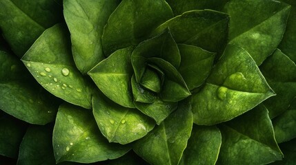 Fototapeta premium green leaves background