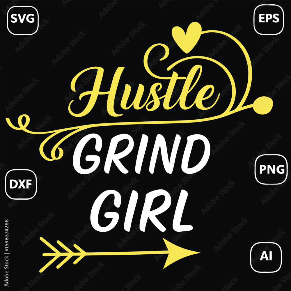 Poster vector graphic design featuring a prominent word likely a chart or diagram created with adobe illust